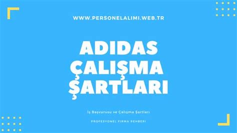 Adidas Çalışma Şartları ve 2024 Person.